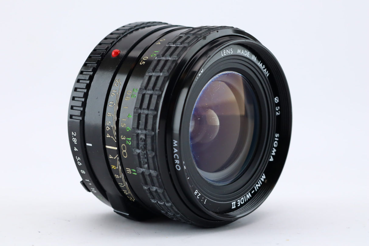 Sigma Mini Wide II 28mm F2.8 voor Canon FD