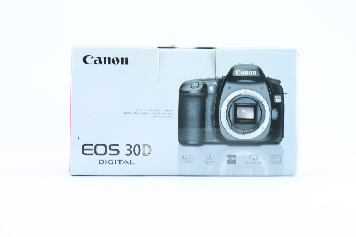 Canon EOS 30D – 8.2MP Digital SLR Camera Body