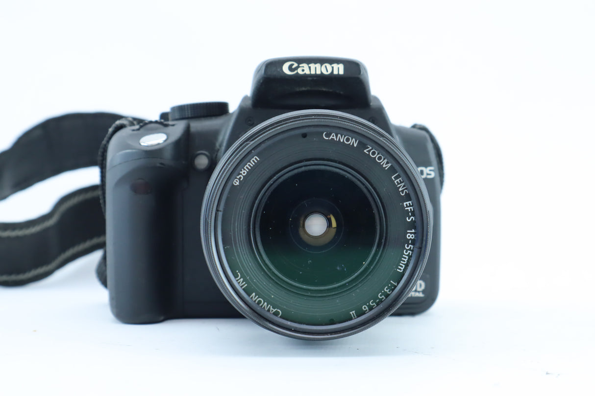 Canon EOS 350D with 18–55mm f/3.5–5.6 – Compact Digital SLR Camera Kit