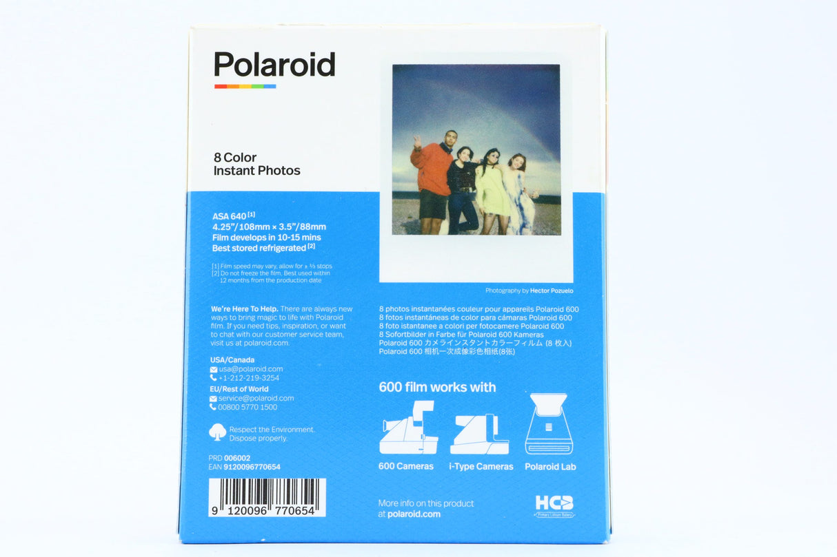 Polaroid color 600 film