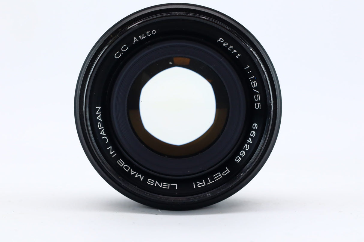 Petri Auto 55 mm f/ 1.8