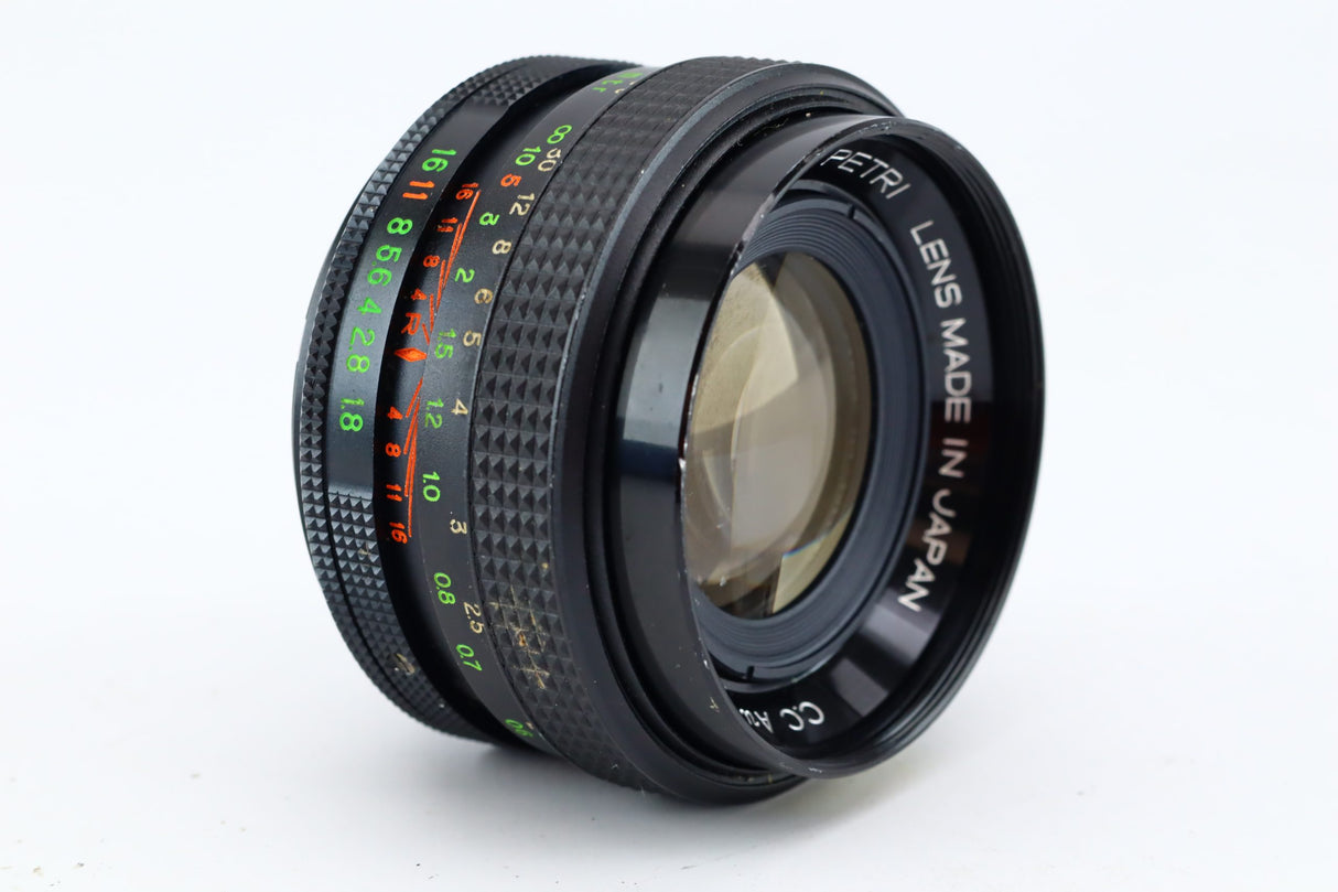 Petri Auto 55 mm f/ 1.8