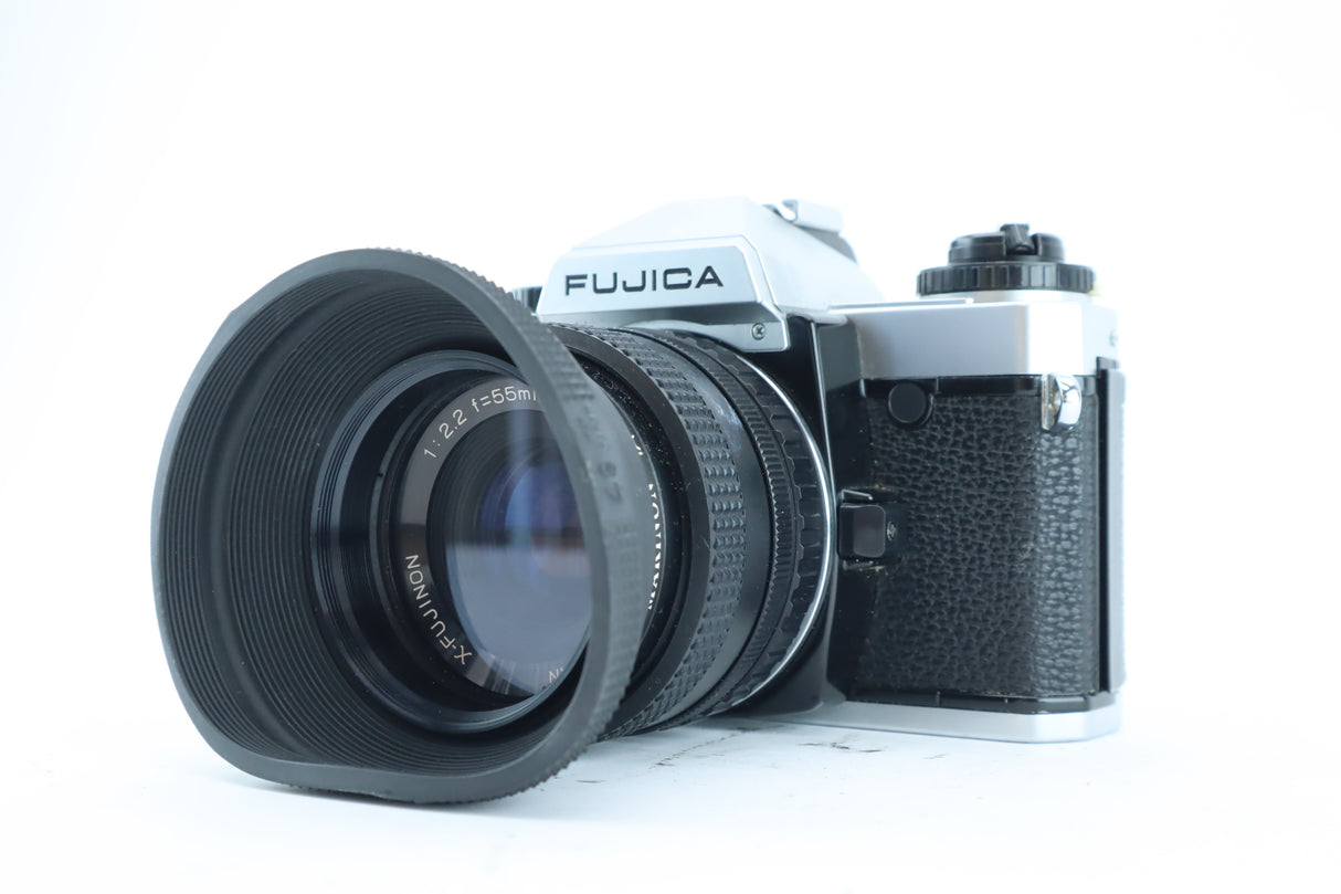 Fujica AX-1 – 35mm SLR with X-Fujinon 55mm f/2.2 Lens