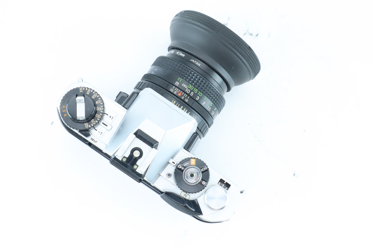 Fujica AX-1 – 35mm SLR with X-Fujinon 55mm f/2.2 Lens