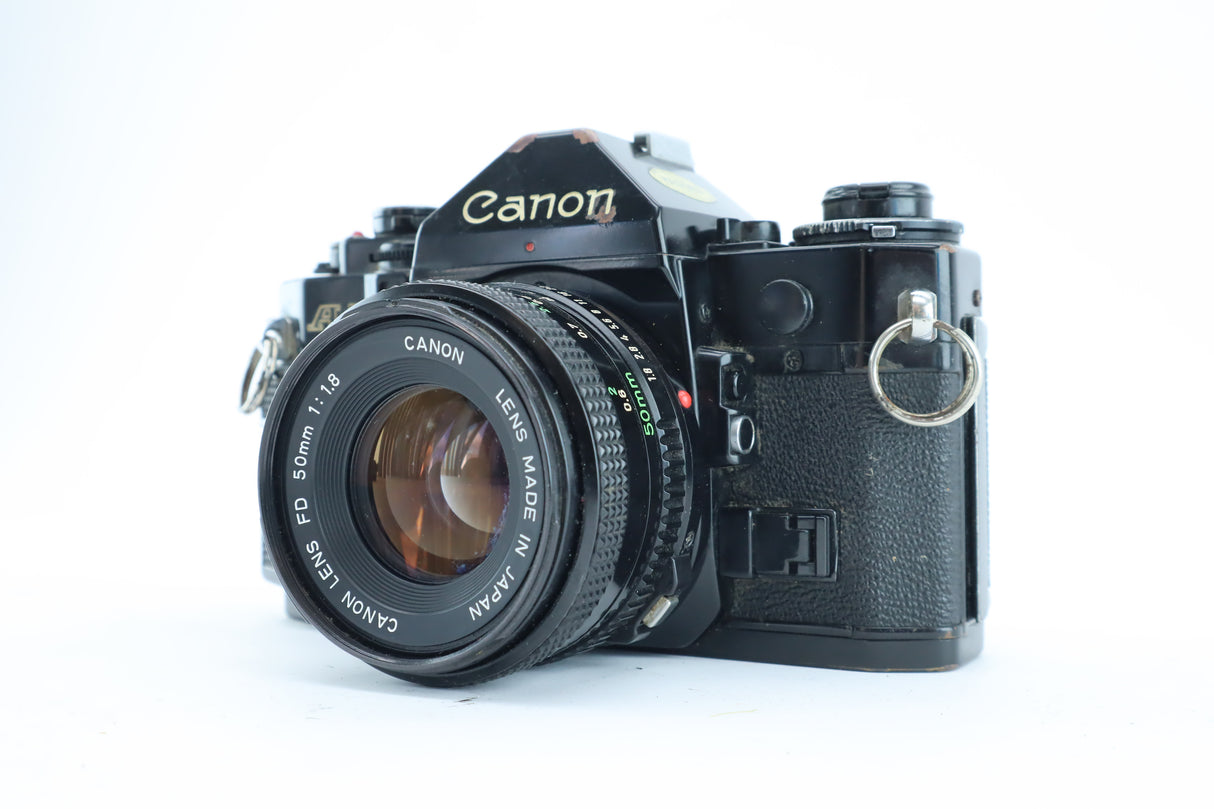 Canon A-1 – 35mm SLR with FD 50mm f/1.8