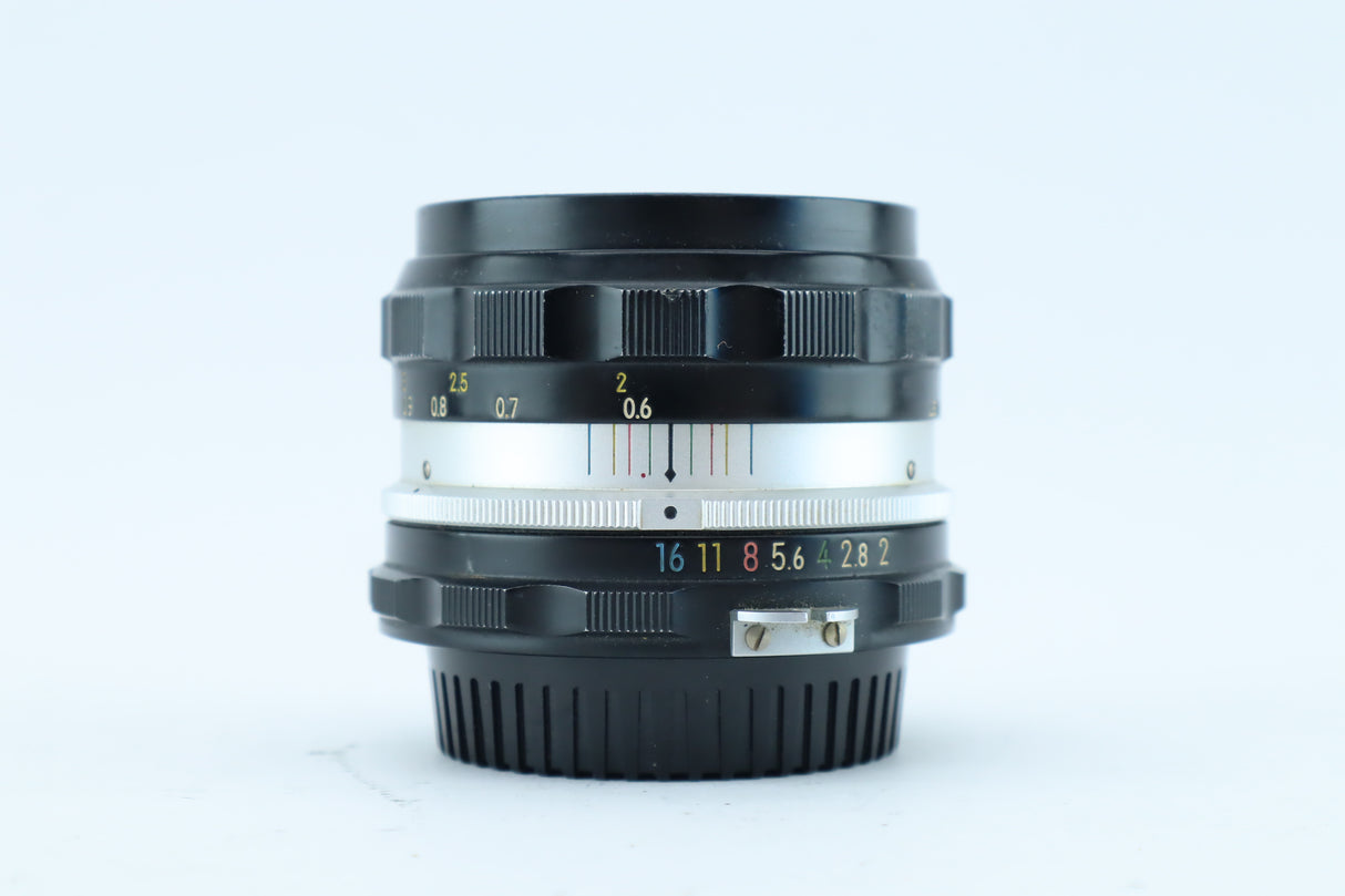 Nikon Nikkor Auto 50mm f/2 – Nikon F Mount Prime Lens