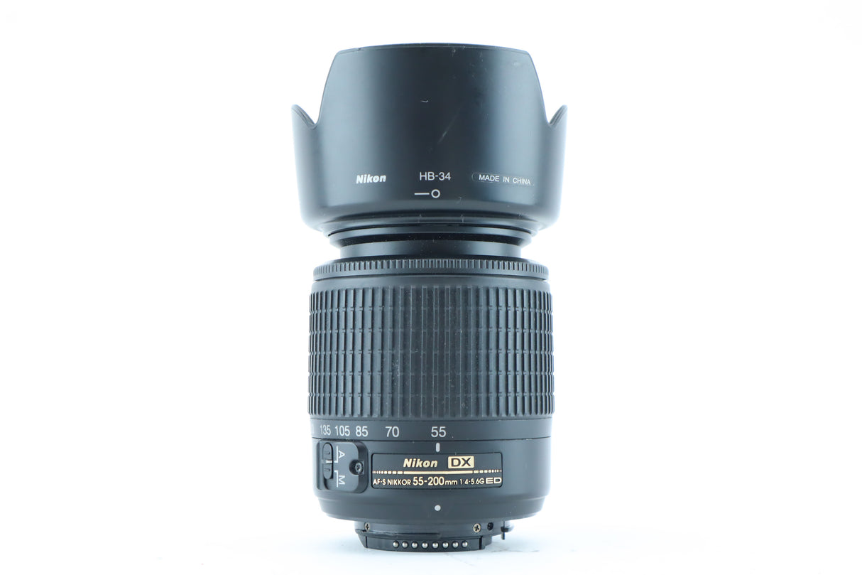 Nikon 55–200mm f/4–5.6G DX
