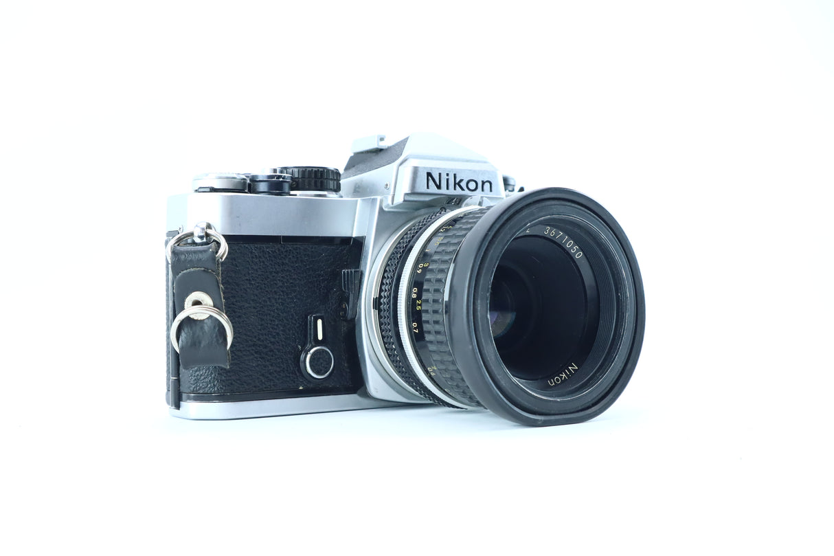 Nikon FE with Nikkor 50 mm f/2
