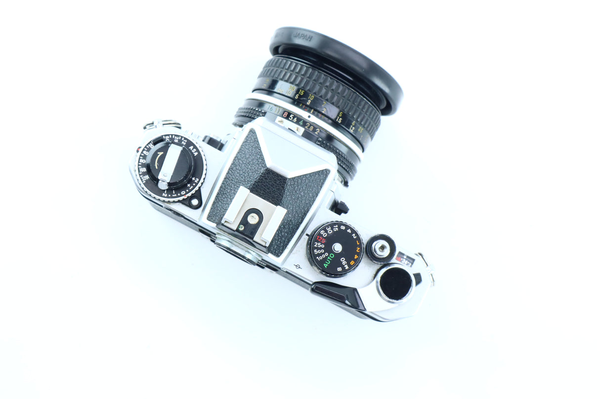 Nikon FE with Nikkor 50 mm f/2