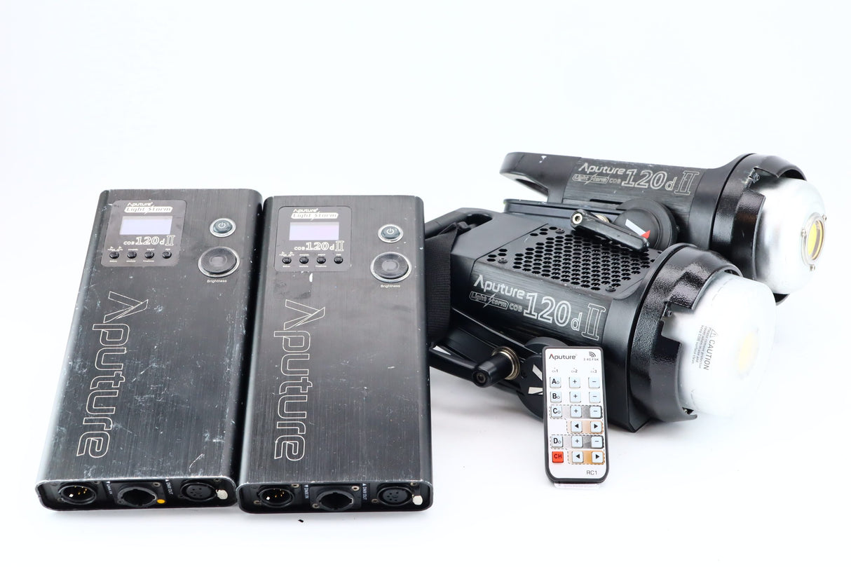 Ensemble complet de studioflash Aputure Lightstorm