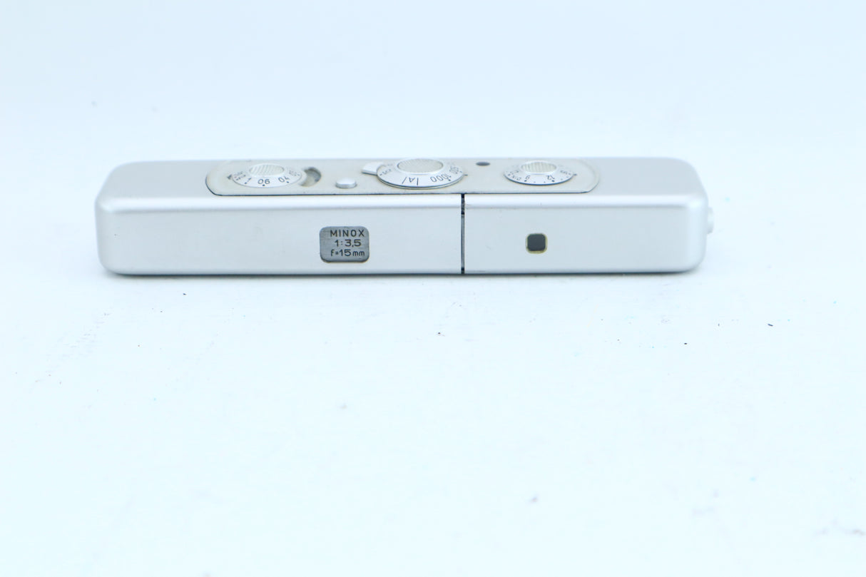 Minox C with 15mm f/3.5 Complan Lens