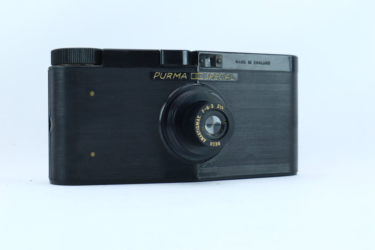 Purma Special - Unique Gravity-Timed 127 Roll Film Art Deco Classic