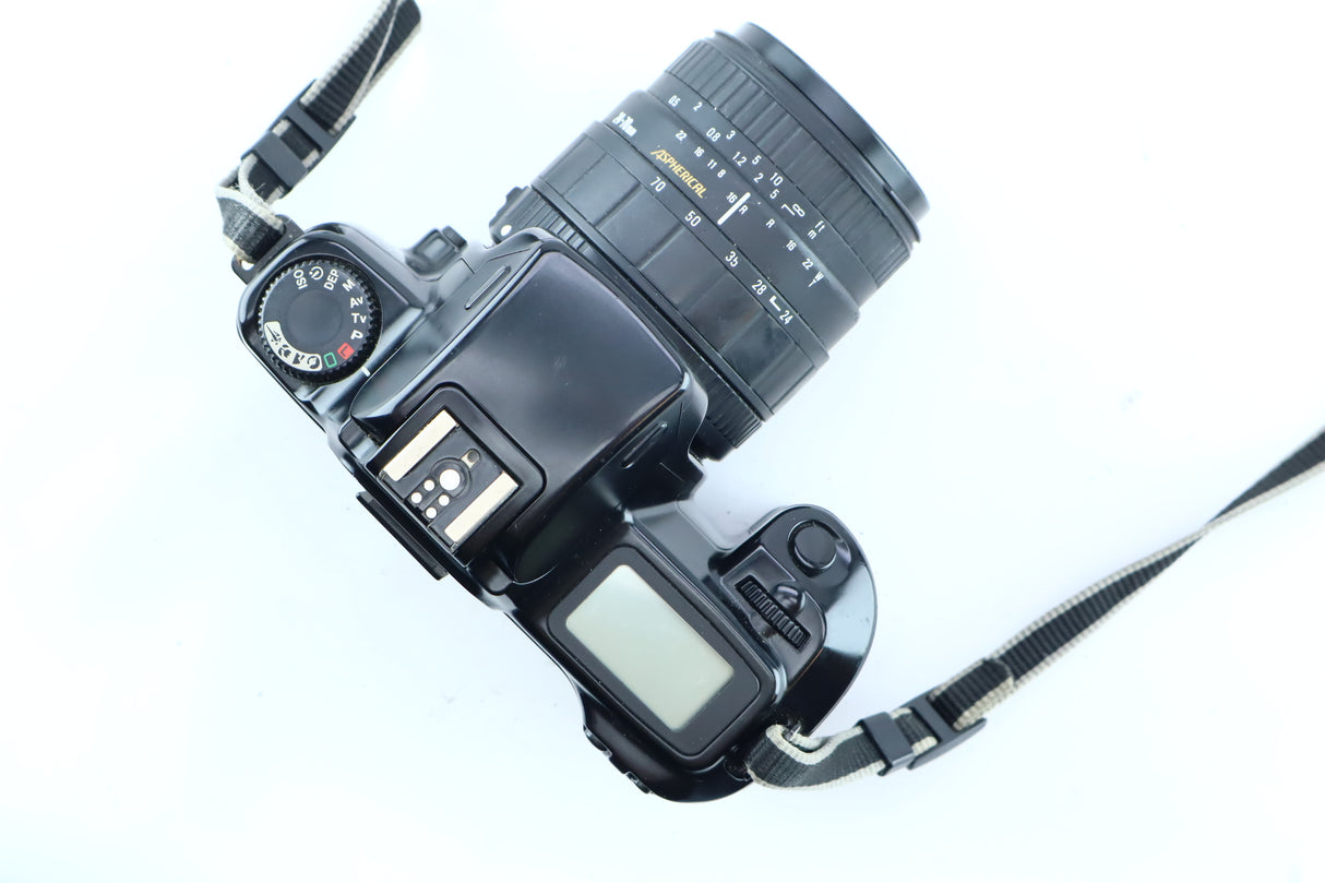 Canon EOS 1000F with Sigma 24-70mm f/3.5-5.6 Zoom Lens