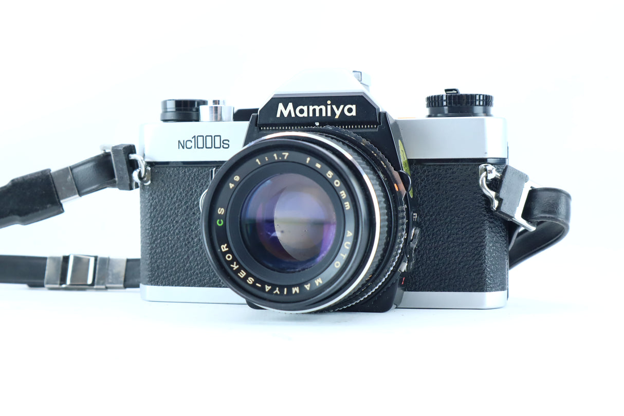 Mamiya NC1000s with 50mm f/1.7 Auto Mamiya-Sekor CS Lens