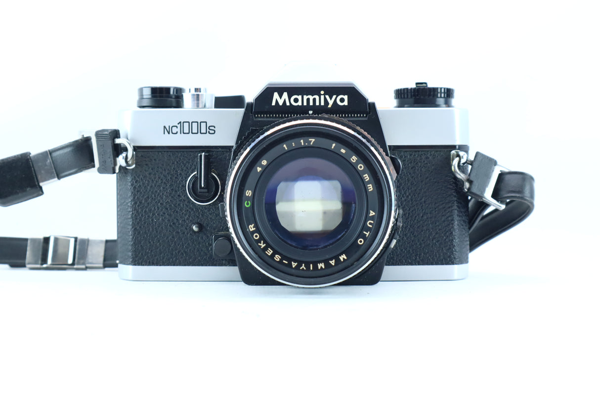 Mamiya NC1000s with 50mm f/1.7 Auto Mamiya-Sekor CS Lens