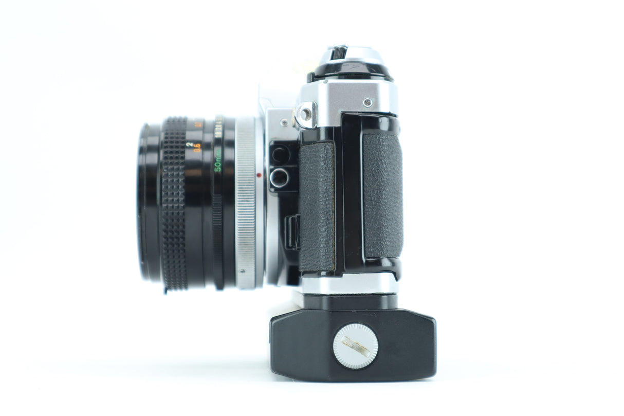 Canon AE-1 Programm mit Canon Objektiv FD 50mm 1:1,8