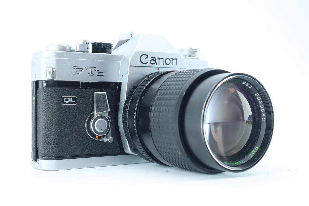 Canon FTb QL + Tokina RMC 135mm f/2.8