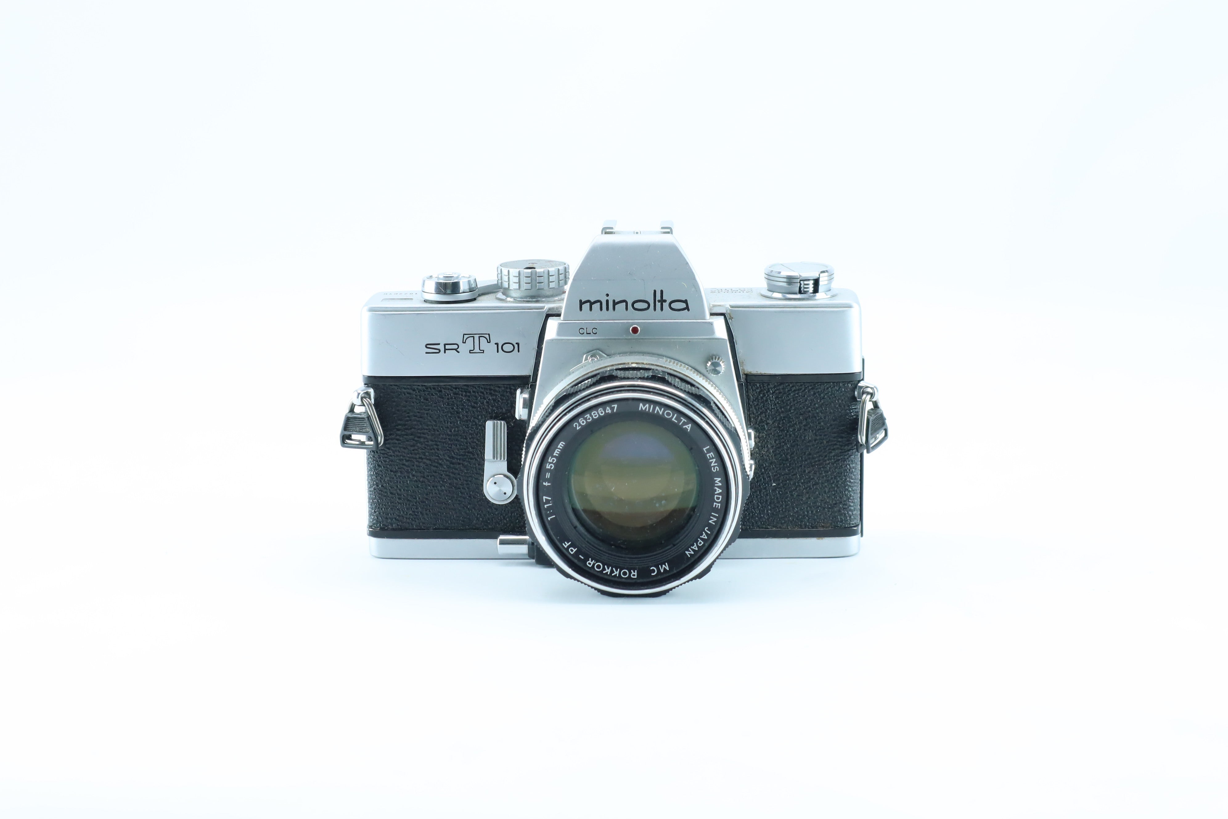 Minolta SR-T 101 with Minolta MC Rokkor-PF 55mm f/1.7 – Hard