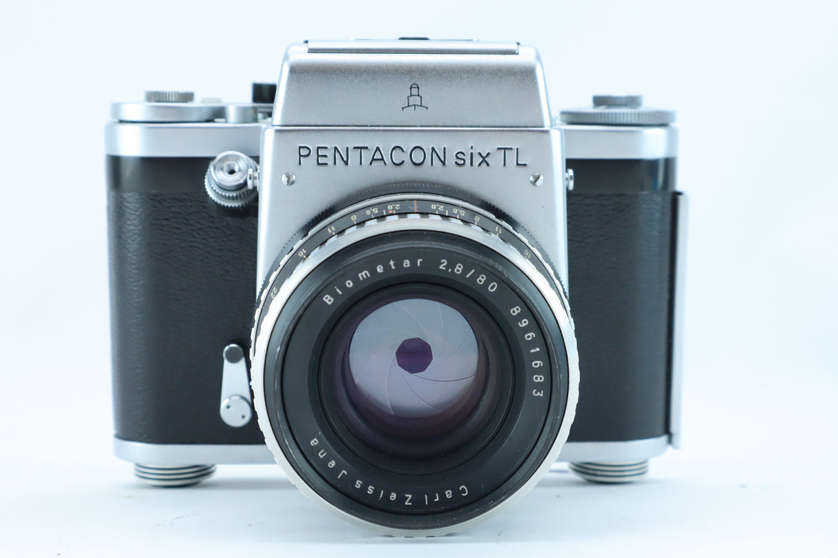 Pentacon Six TL with Biometar 80mm f/2.8 6×6 Medium Format SLR Camera