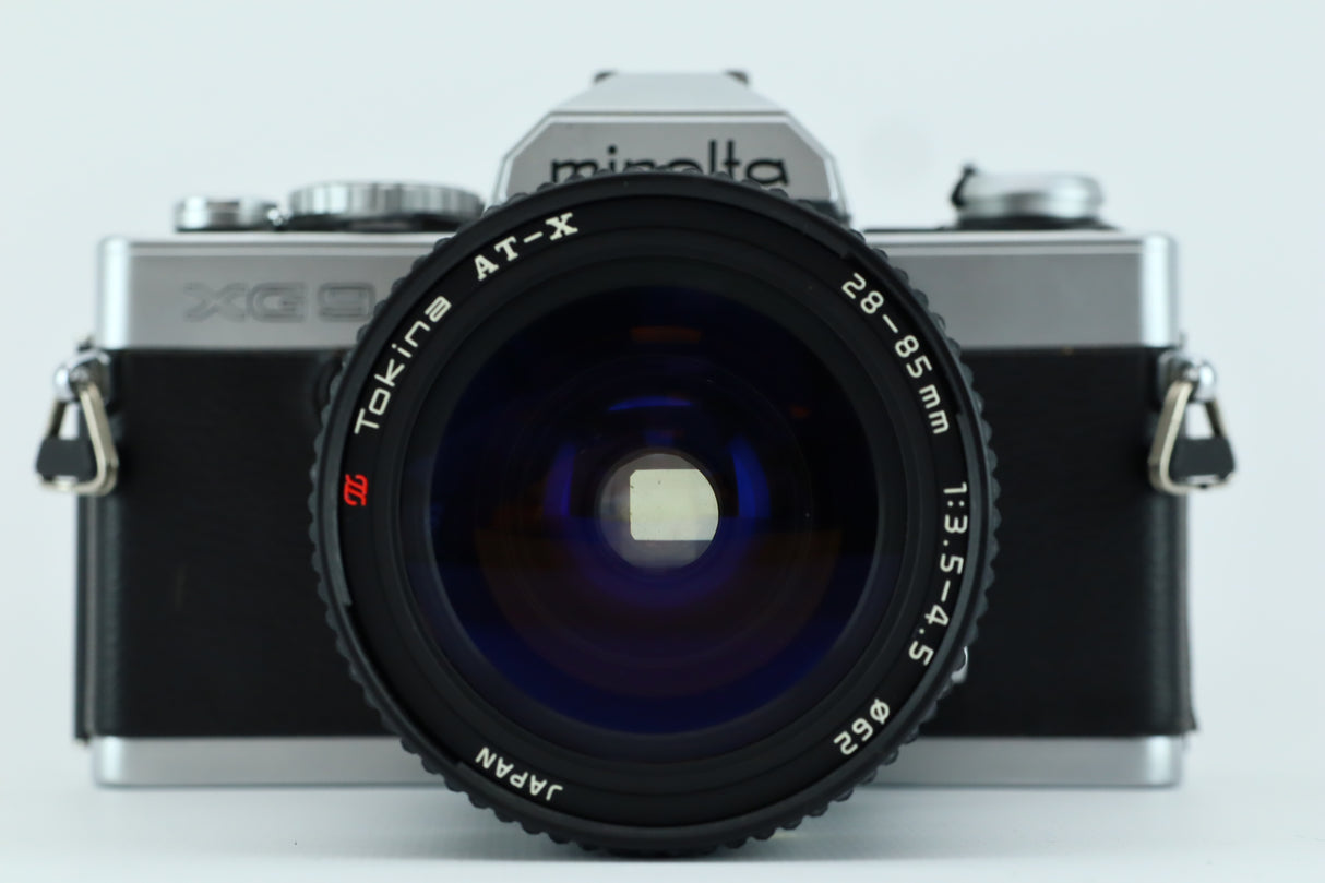 Minolta XG9 + Tokina AT-X 28-85mm 3,5-4,5