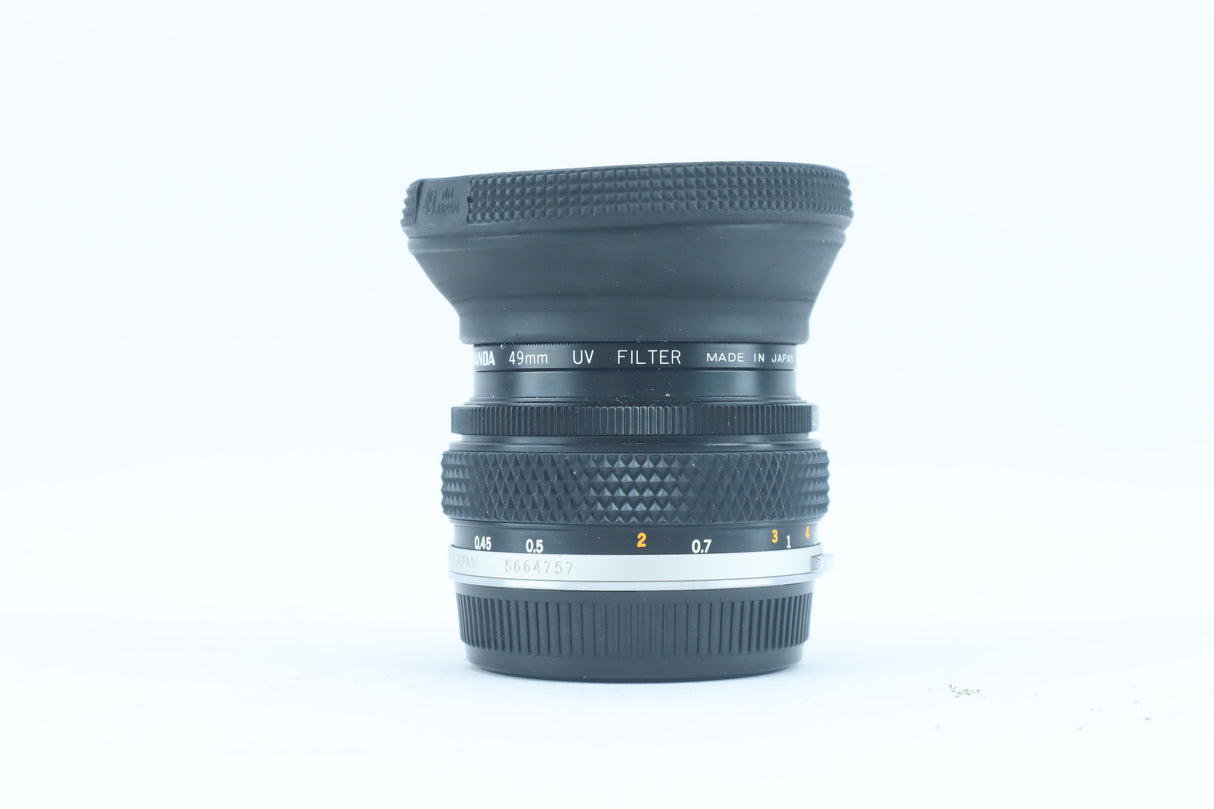 Olympus OM System Zuiko Auto-S 50mm f/1.8