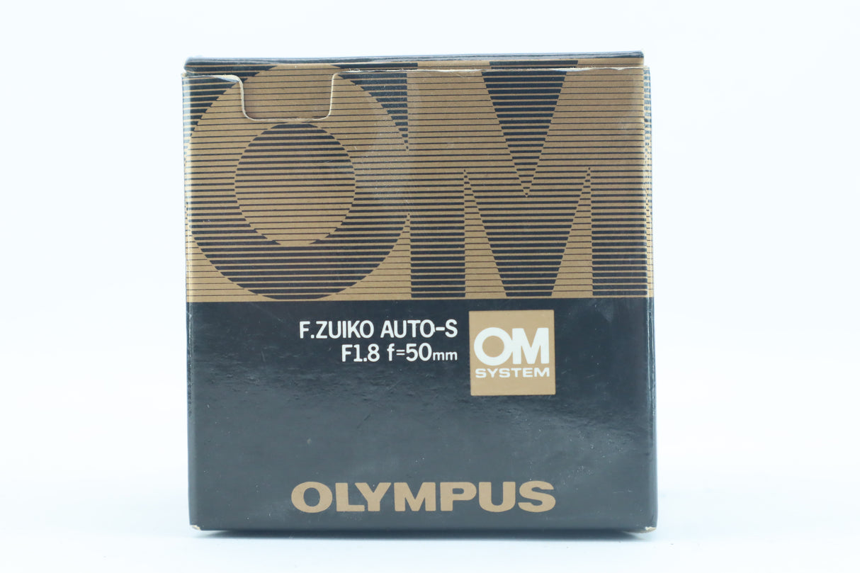 Olympus OM System Zuiko Auto-S 50mm f/1.8