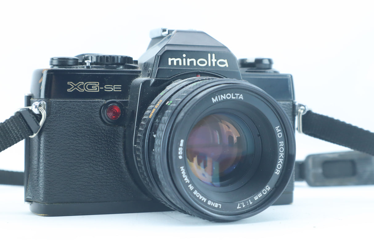 Minolta XG-SE with Minolta MD Rokkor 50mm f/1.7