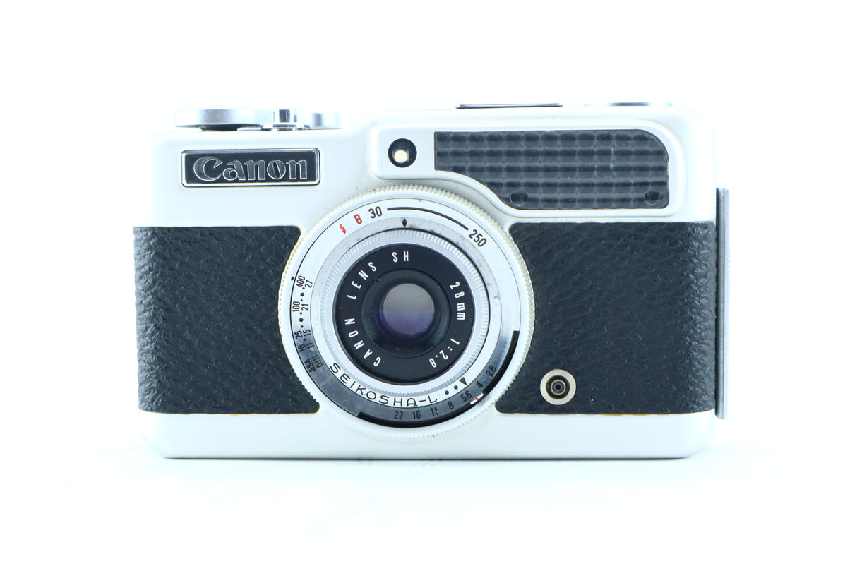 Canon Demi with 28mm f/2.8 SH | S/N: 622141