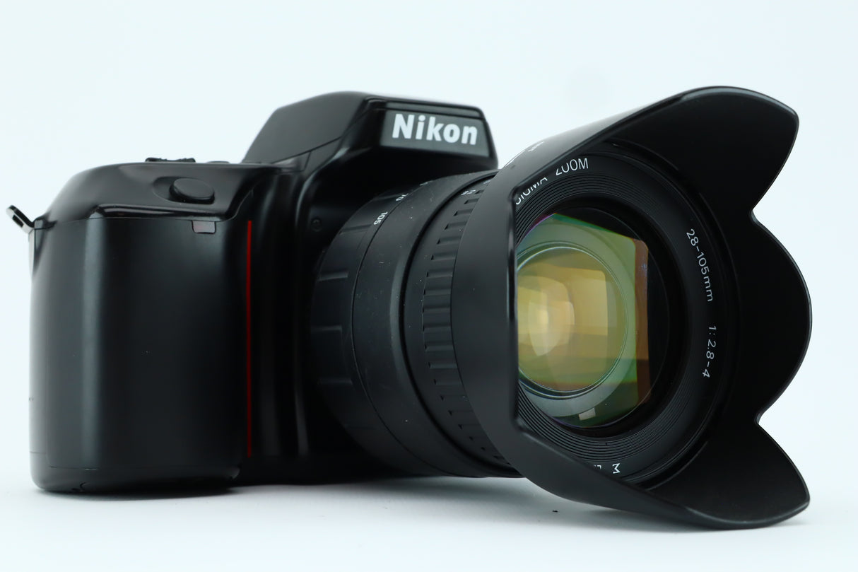 نيكون F70 + تكبير سيجما 28-105 ملم 2,8-4