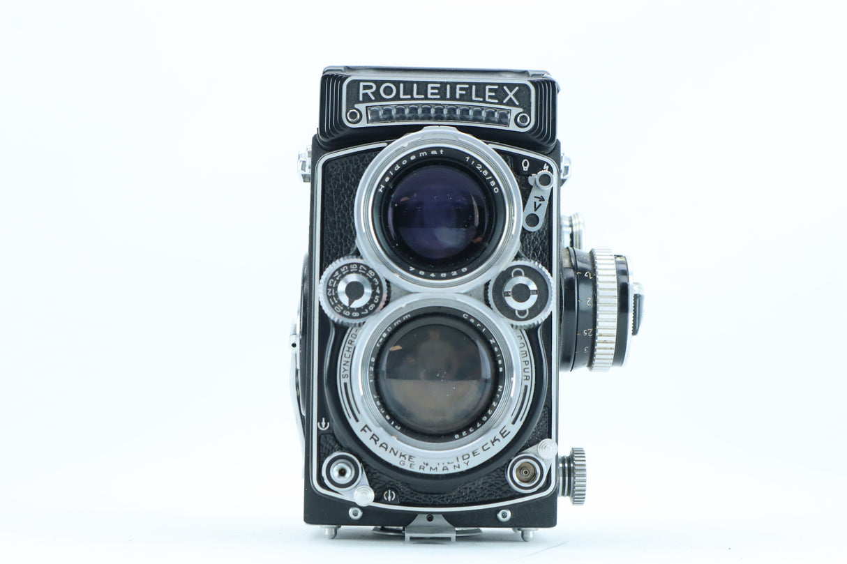 Rolleiflex (Franke & Heidecke) with Heidosmat 80mm f/2.8