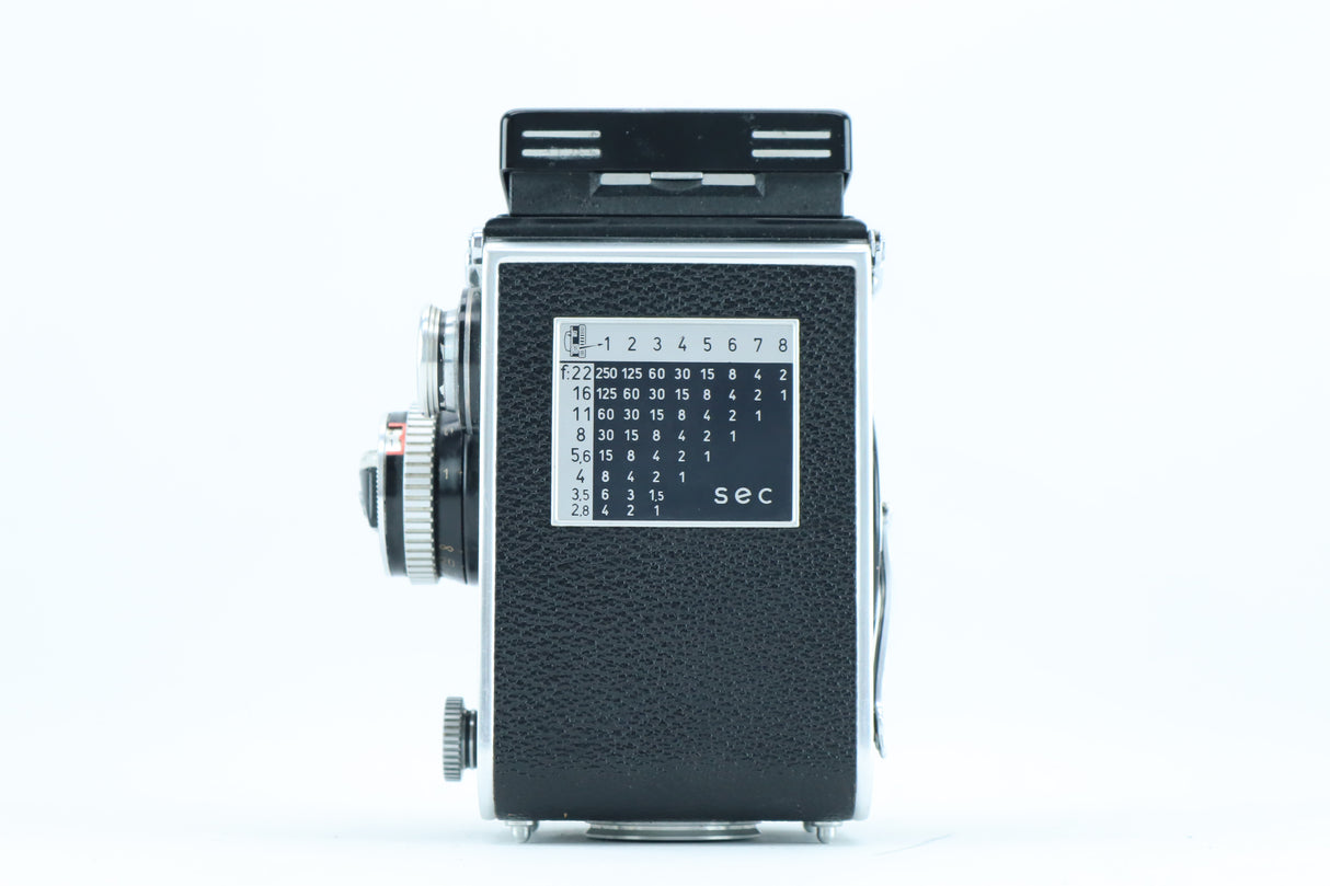 Rolleiflex (Franke & Heidecke) with Heidosmat 80mm f/2.8