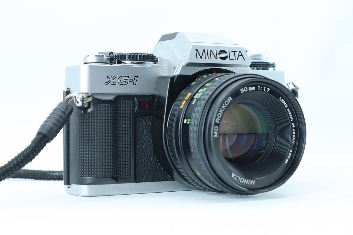 Minolta XG-1 + MD Rokkor 50mm f/1.7