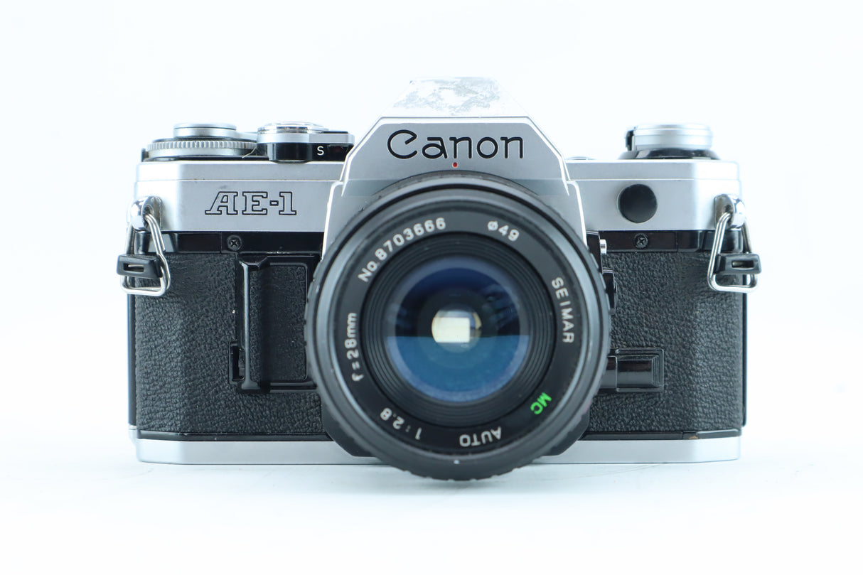 Canon AE-1 + Seimar MC Auto 28mm f/2.8