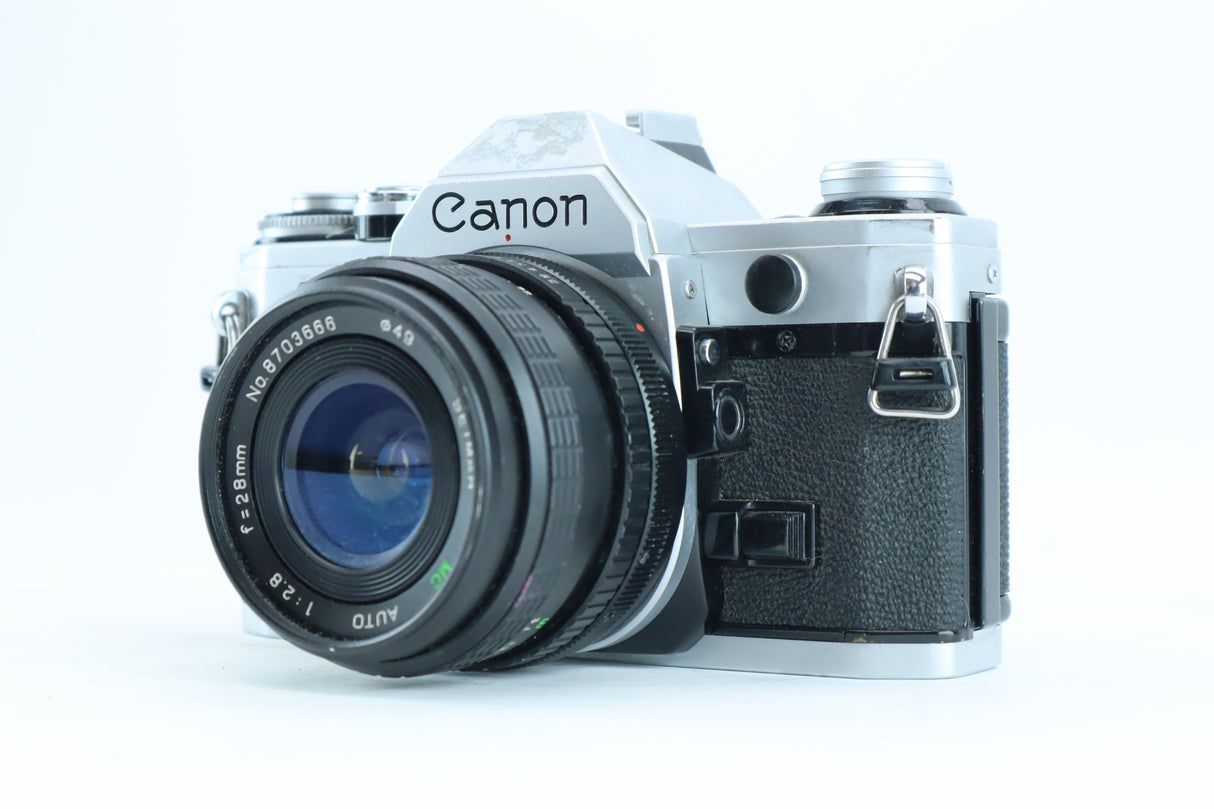 Canon AE-1 + Seimar MC Auto 28mm f/2.8