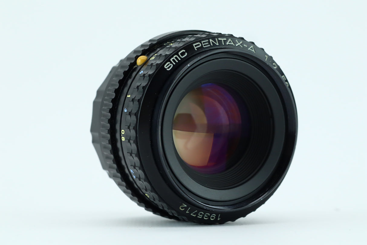 Objectif SMC Pentax-A 1:2 50 mm