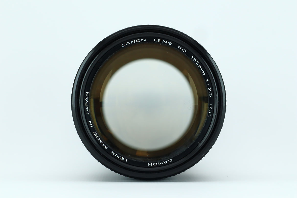 Canon lens FD 135mm 1:2.5 S.C.