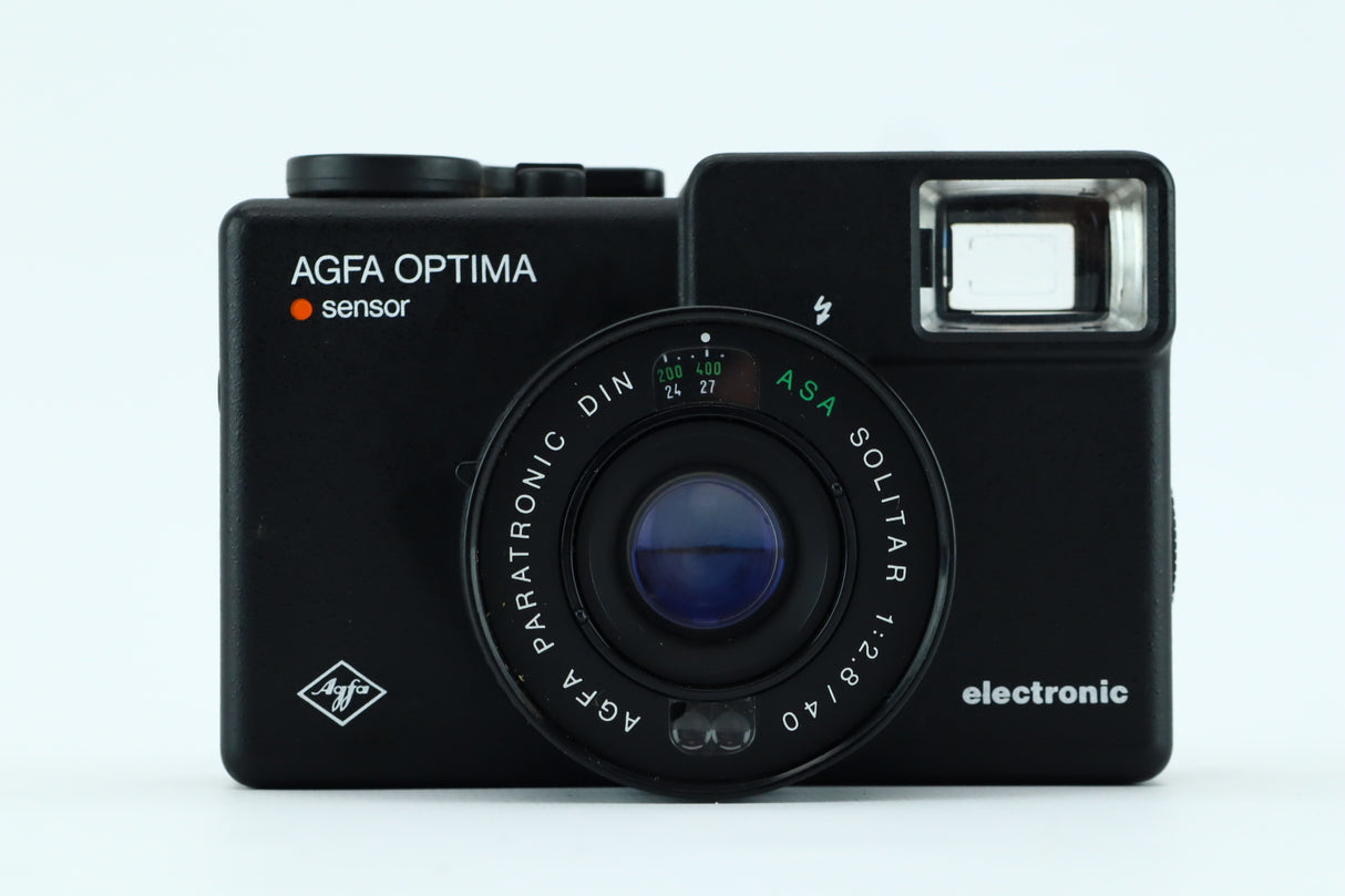 Agfa Optima elektronisch | ASA Solitar 1:2,8/40