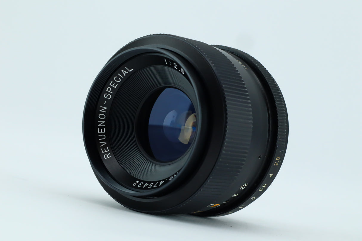 Revuenon-Spezialobjektiv 1:2,8 f=35 mm