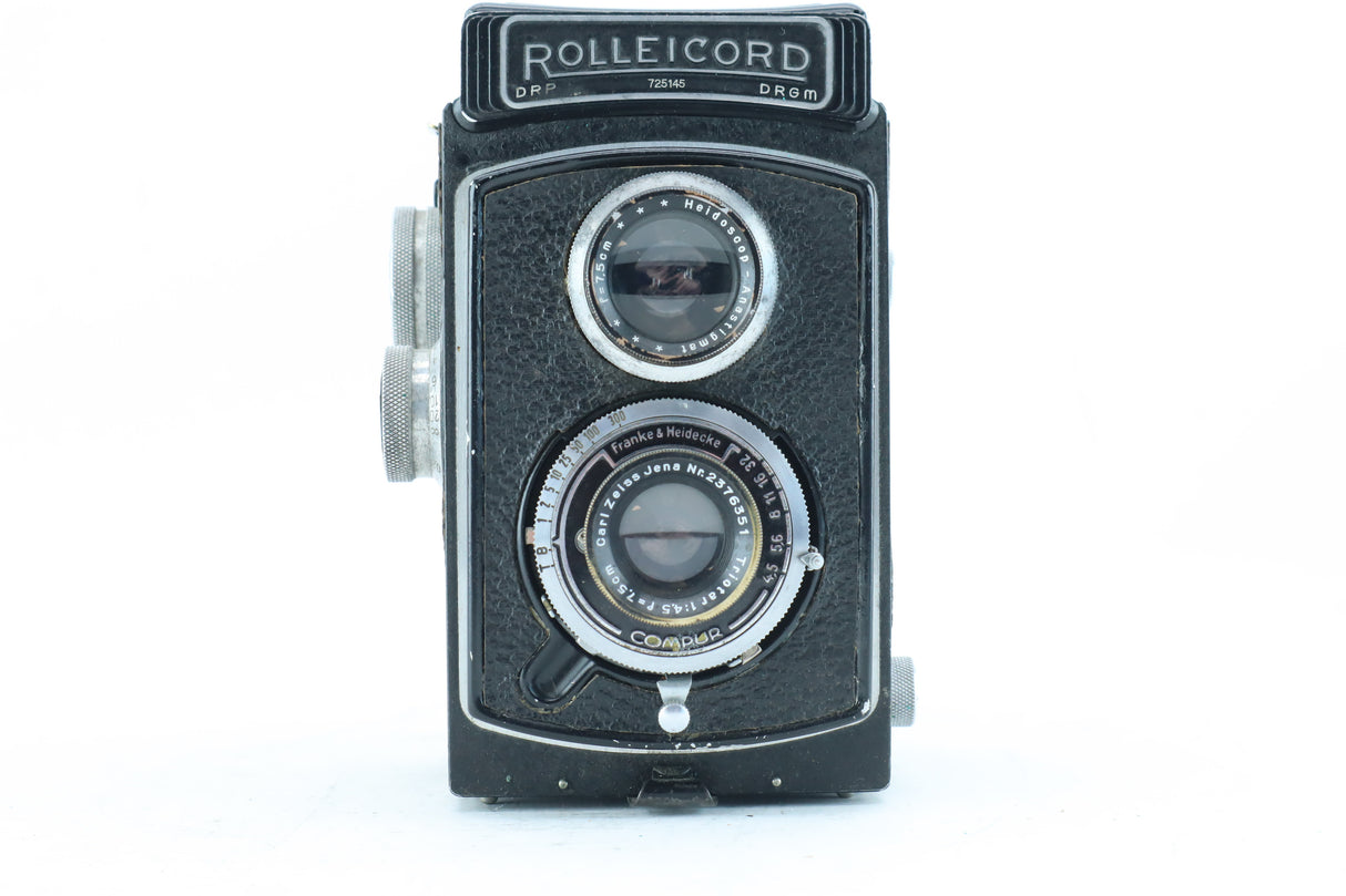 Rolleicord (Model II) + Heidosmat & Triotar 7,5cm