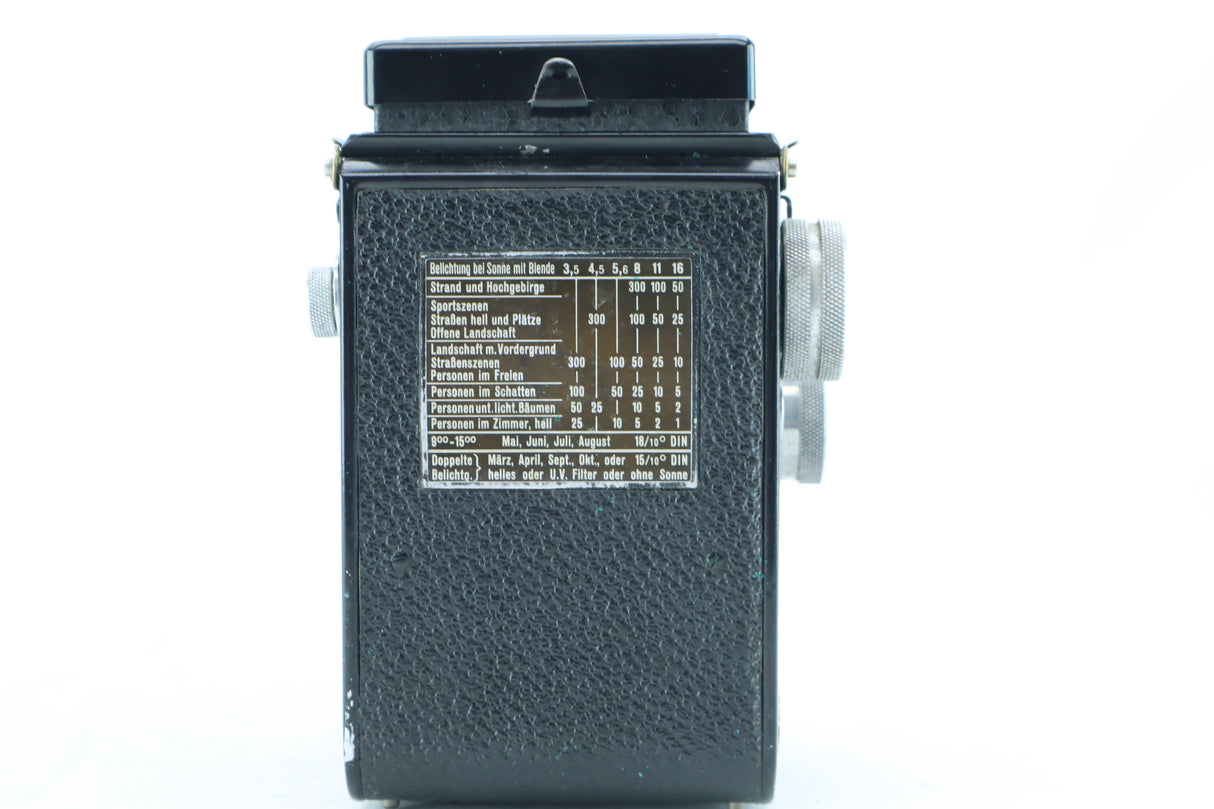 Rolleicord (Model II) + Heidosmat & Triotar 7,5cm