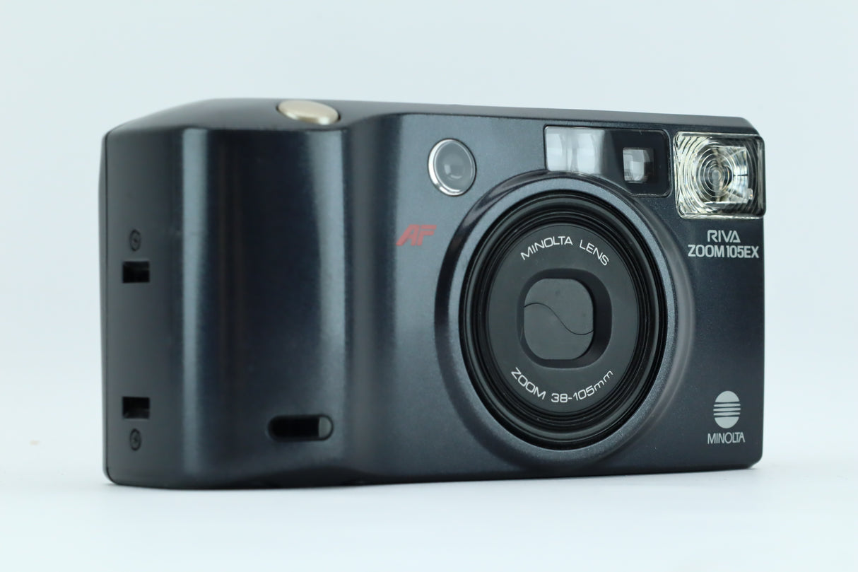 Minolta riva zoom 105EX | Minolta zoom lens 38-105mm