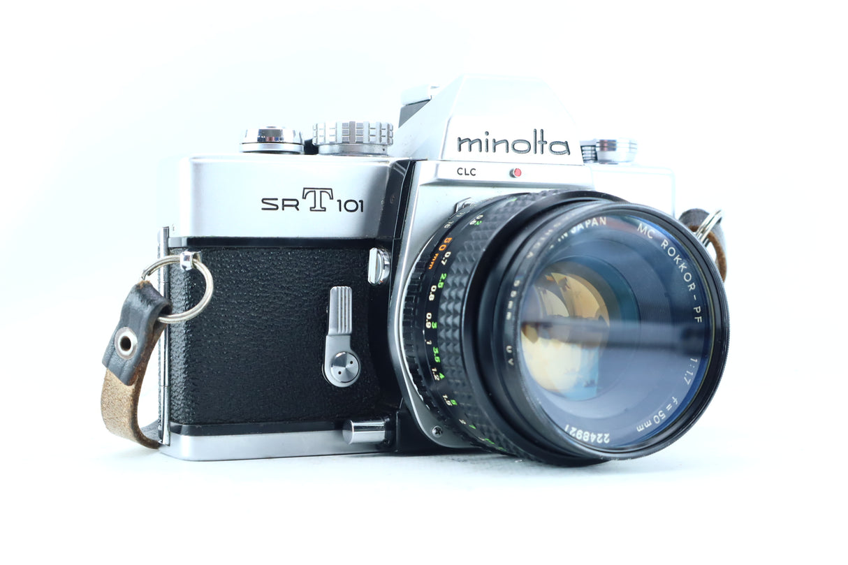 Minolta SRT 101 with MC Rokkor 50mm f/1.7