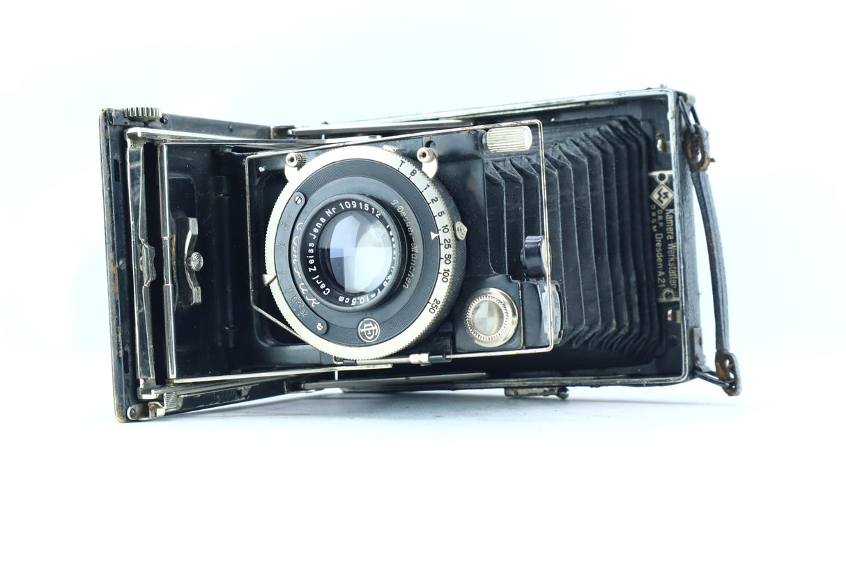 Carl Zeiss Jena Tessar 105mm f/4.5 Folding Camera