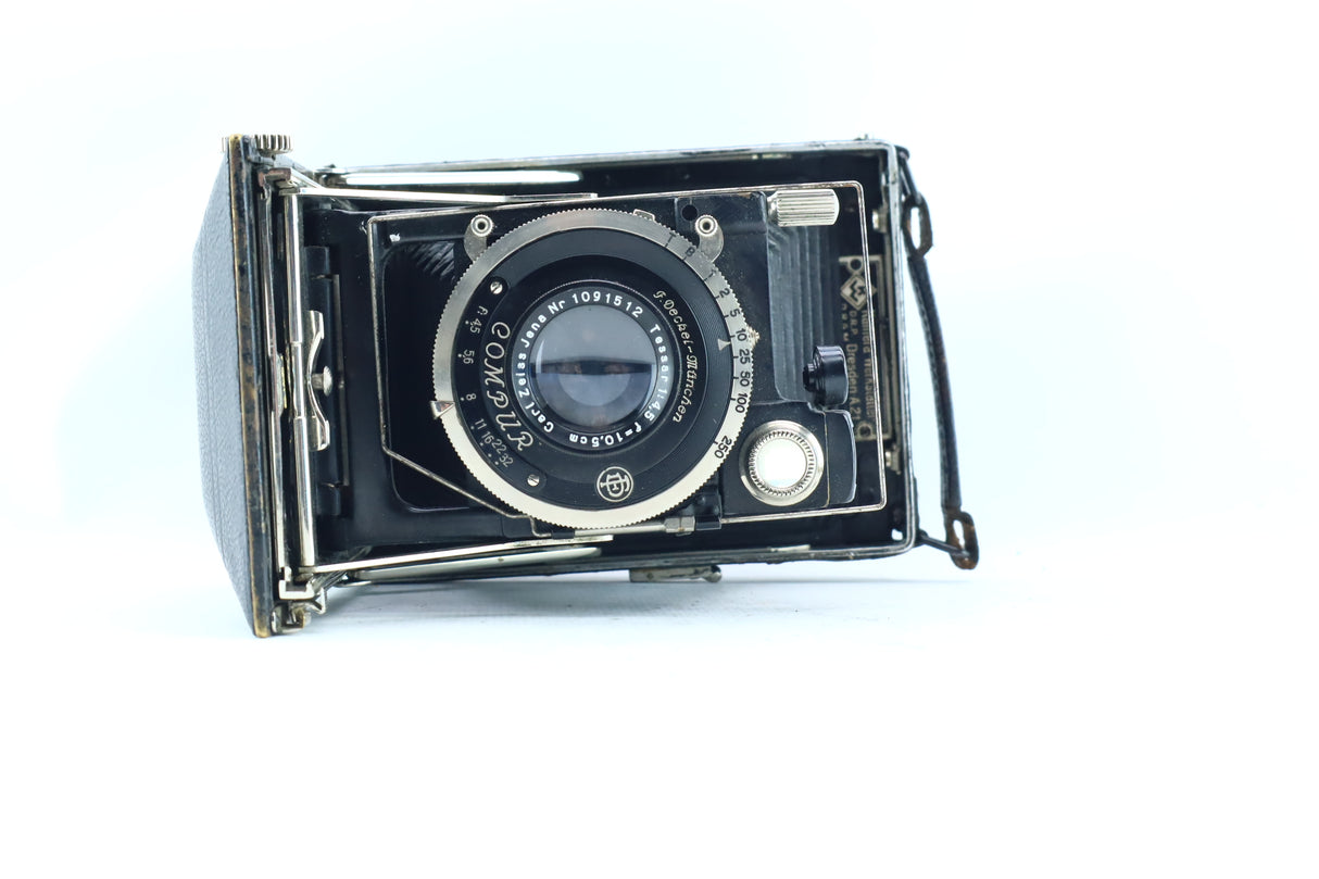 Carl Zeiss Jena Tessar 105mm f/4.5 Folding Camera