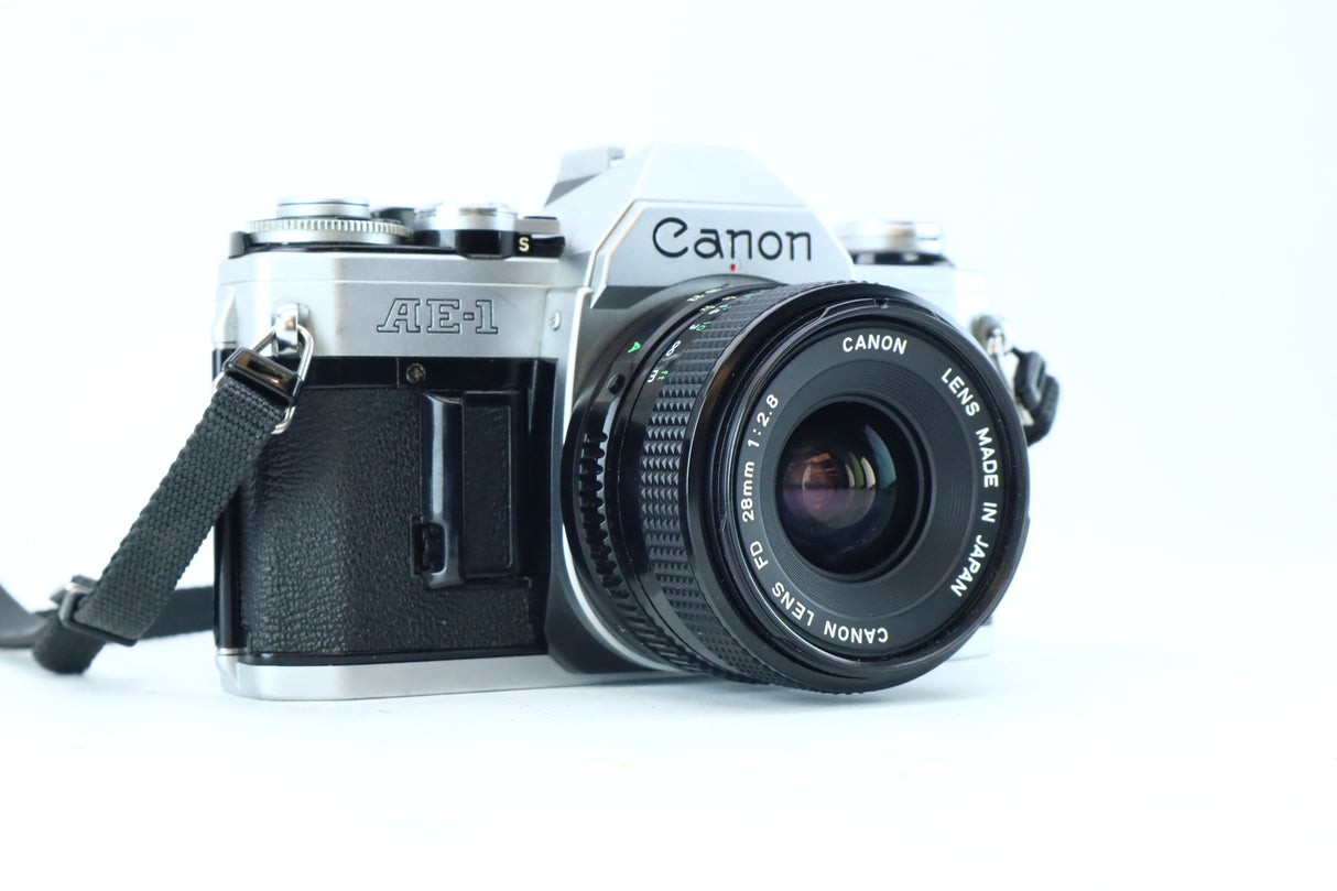 Canon AE-1 with FD 28mm f/2.8
