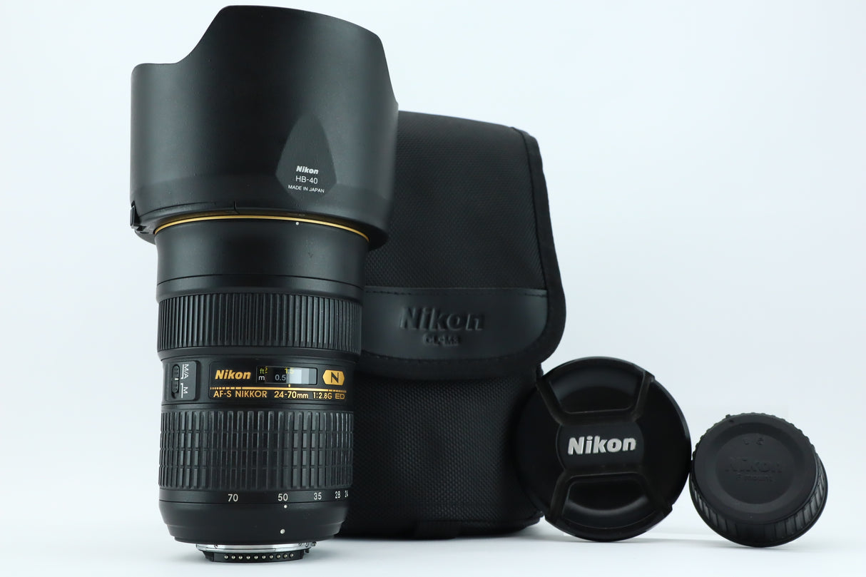 Nikon Nikkor lens AF-S 24-70mm 2,8G ED
