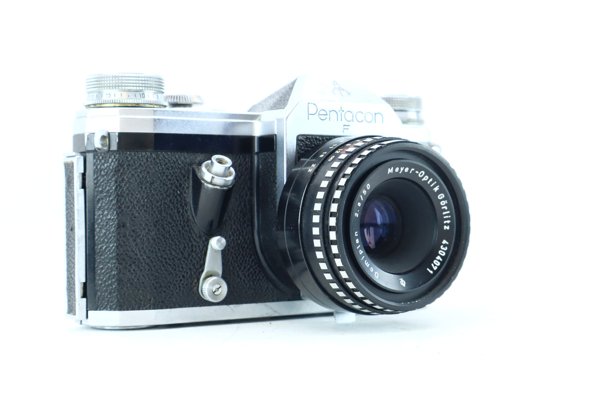 Pentacon F 35mm with Meyer-Optik Görlitz Domiplan 50mm f/2.8