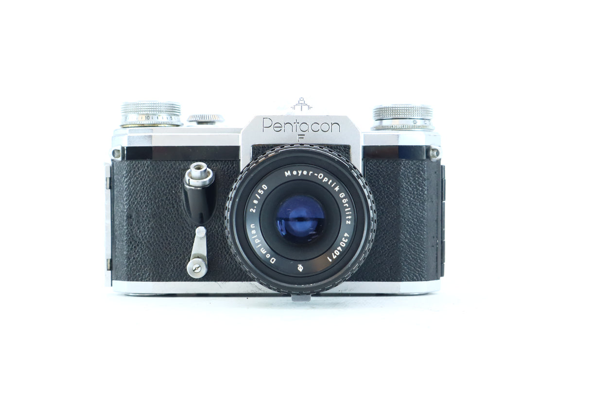 Pentacon F 35mm with Meyer-Optik Görlitz Domiplan 50mm f/2.8