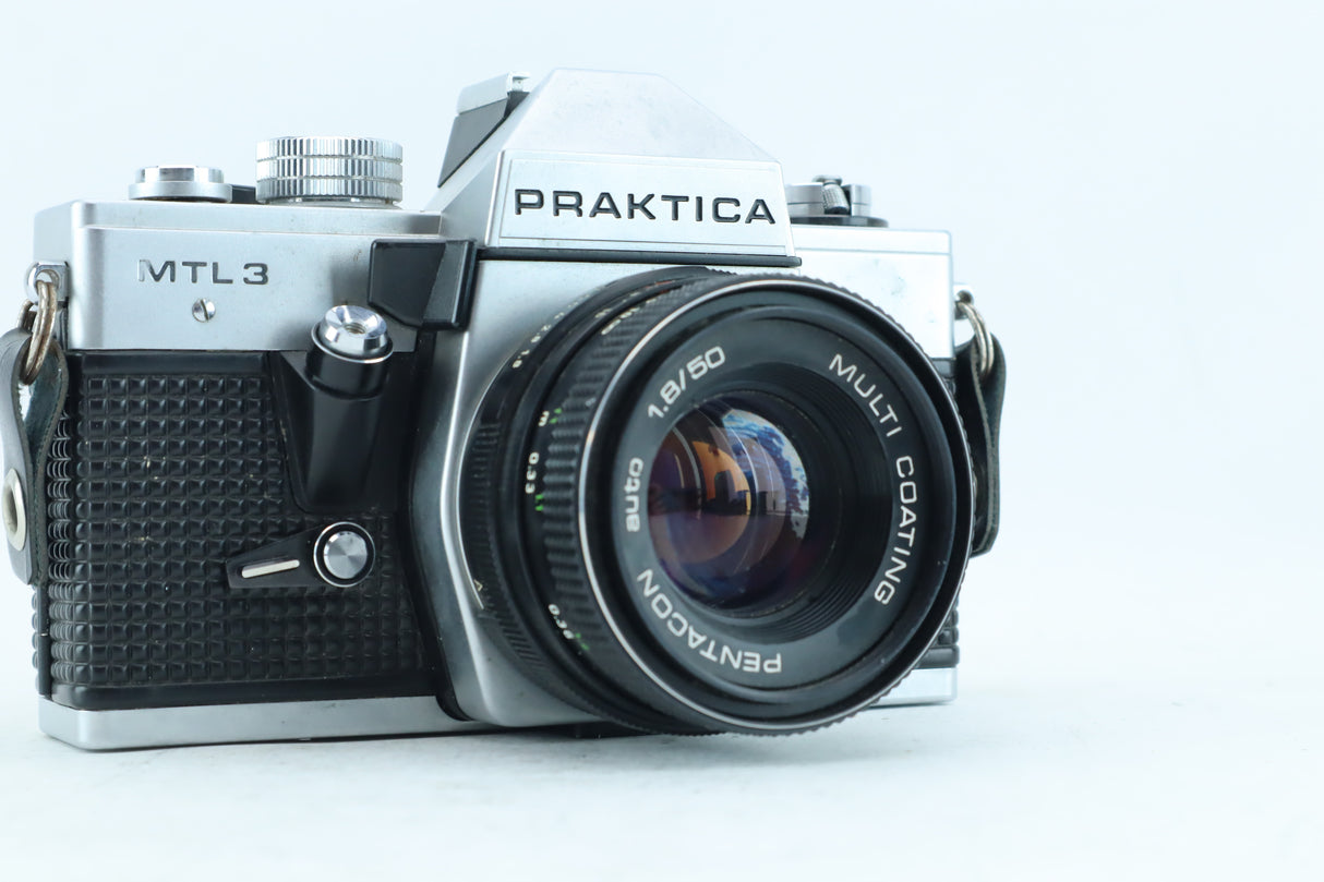 Praktica MTL 3 with Pentacon Auto 50mm f/1.8 MC