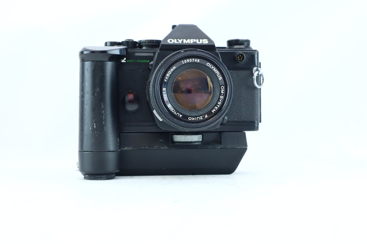Olympus OM-2 35mm SLR Kit with F.Zuiko Auto-S 50mm f/1.8